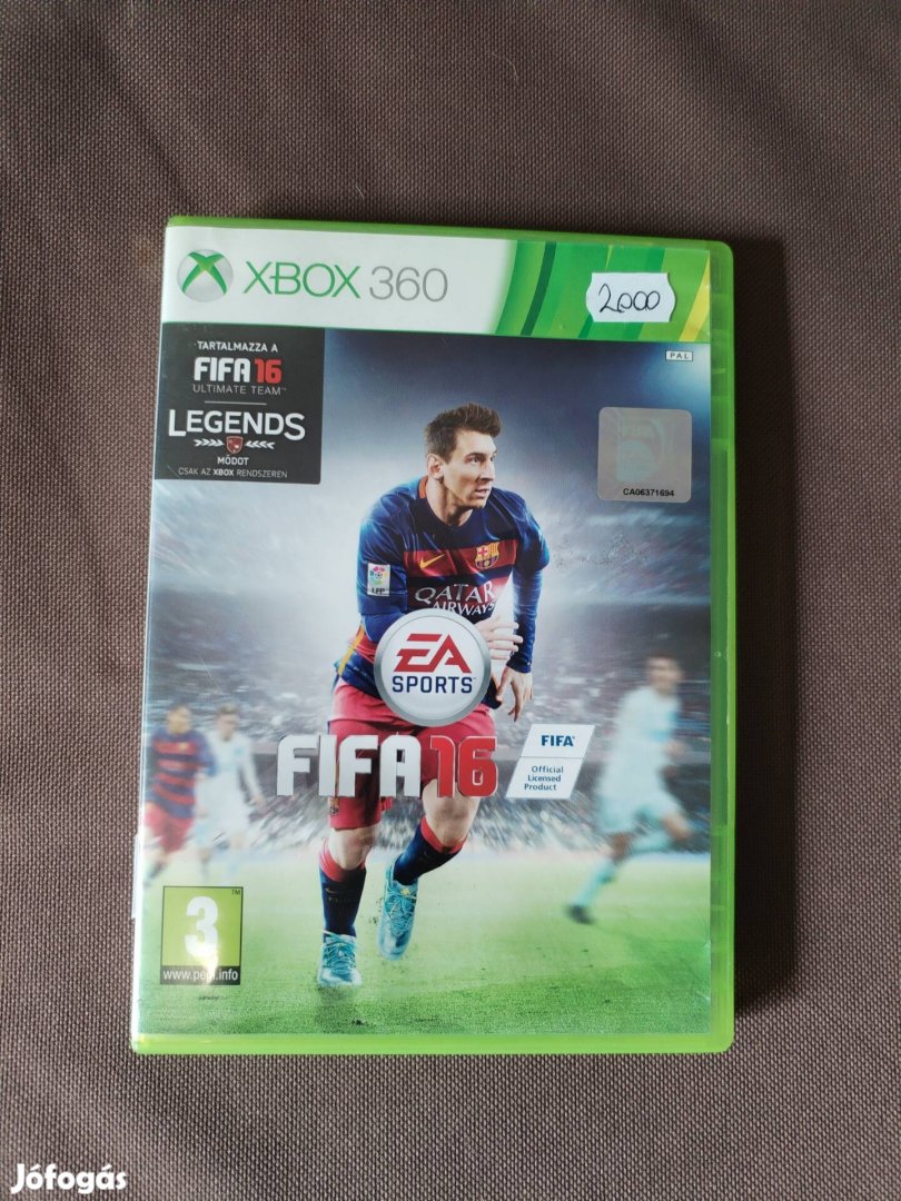 FIFA 16 Xbox 360 játék 