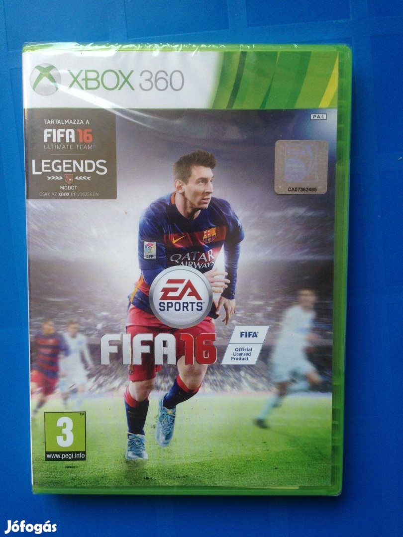 FIFA 16 eredeti xbox360 játék eladó-csere