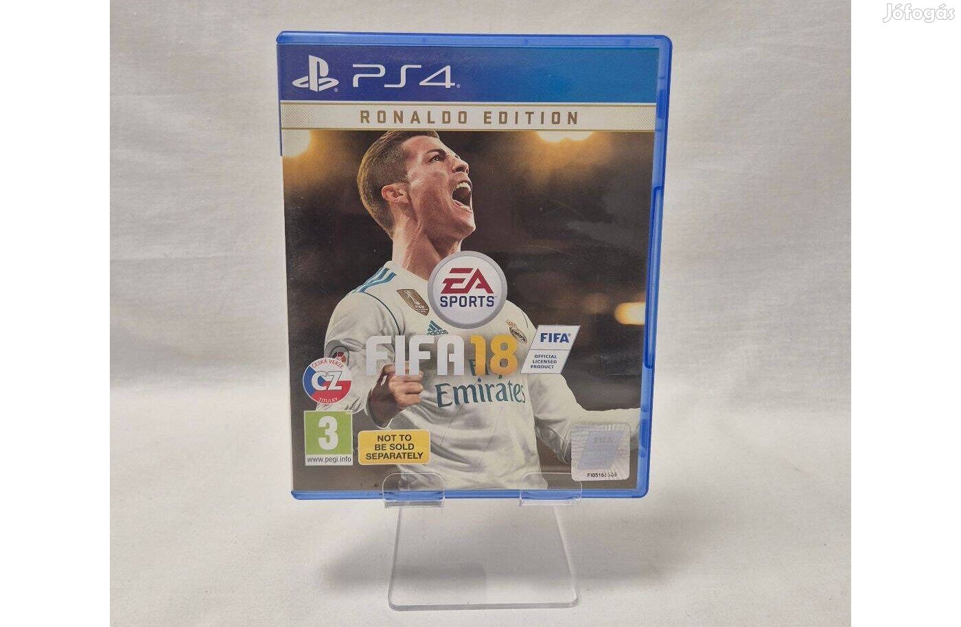 FIFA 18 Ronaldo Edition - PS4 játék, használt
