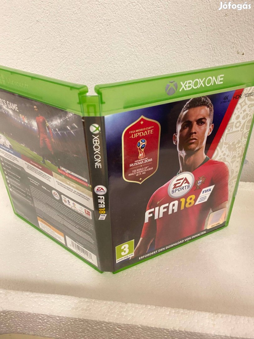 FIFA 18 - eredeti xbox ONE játék