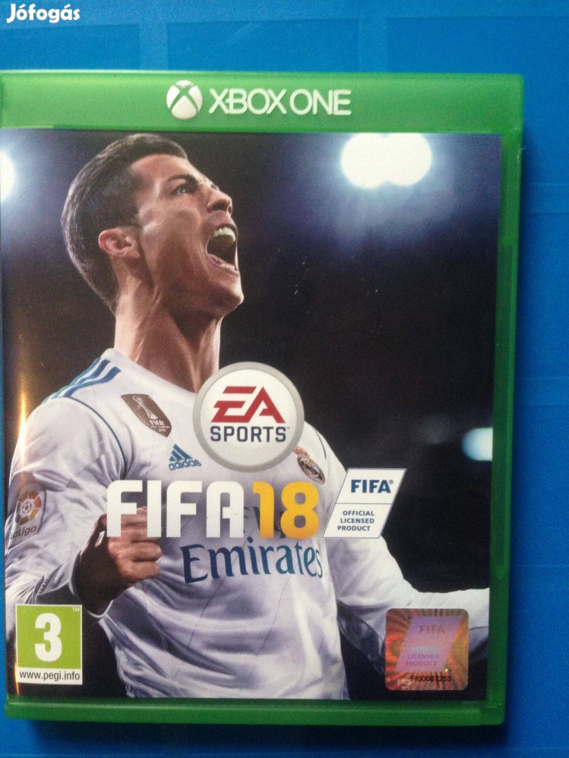 FIFA 18 xbox one-series x játék,eladó-csere"