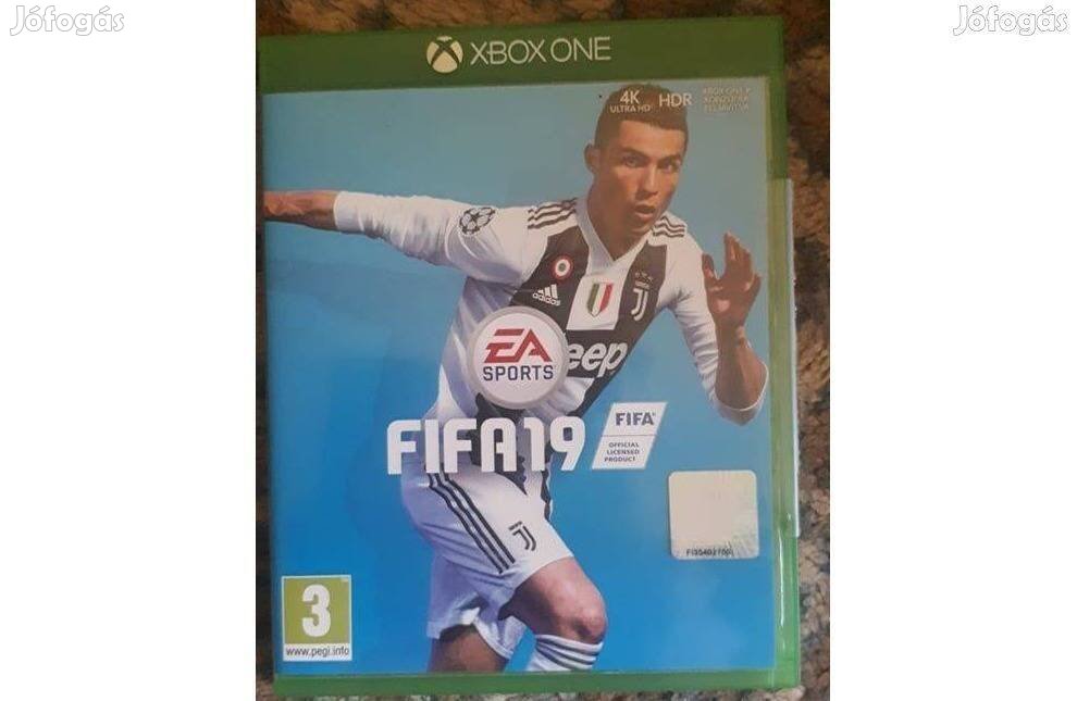 FIFA 19 - eredeti xbox ONE konzolhoz játéklemez