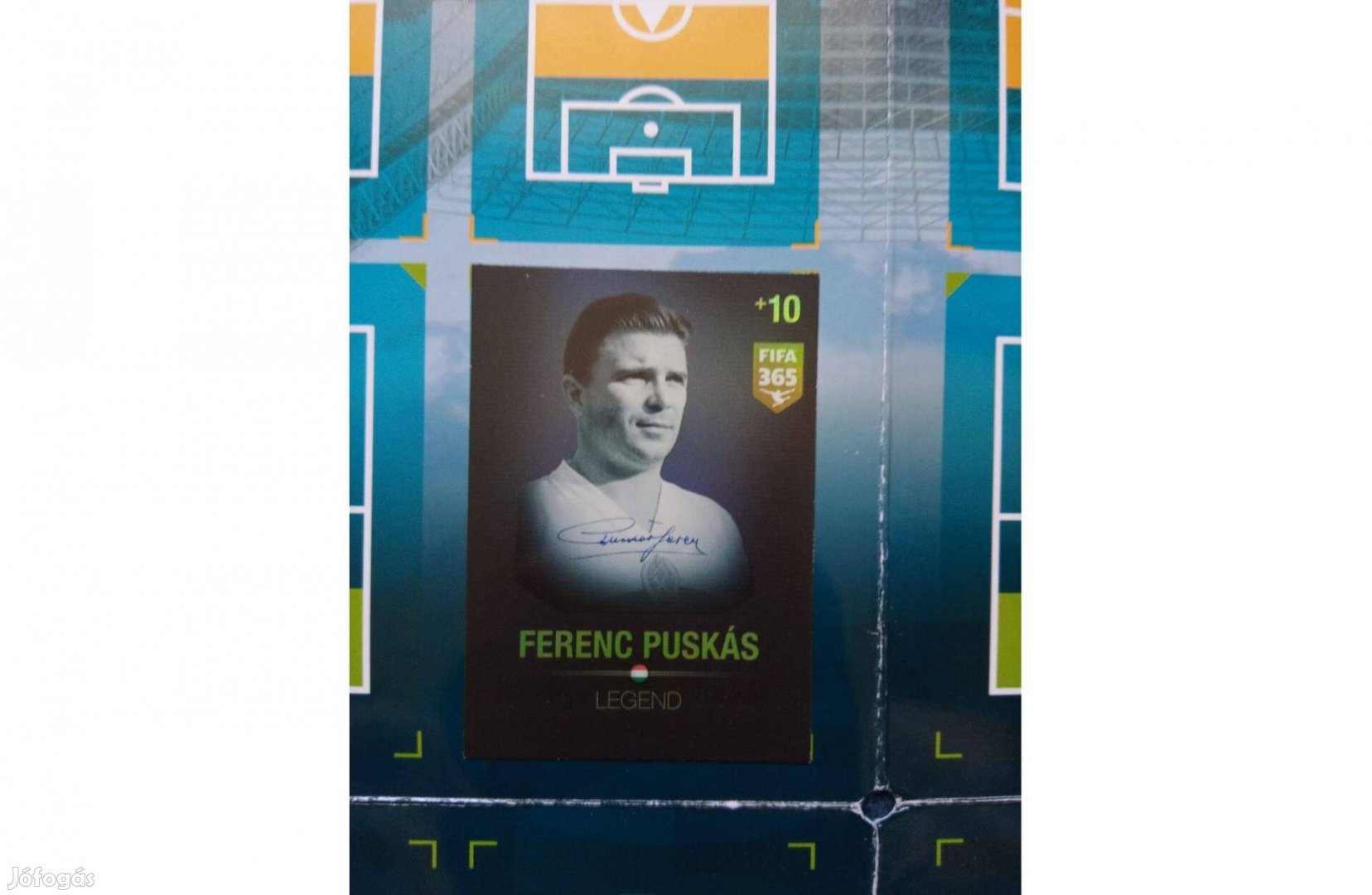 FIFA 365 2015 Adrenalyn XL Puskás Ferenc Legend kártya