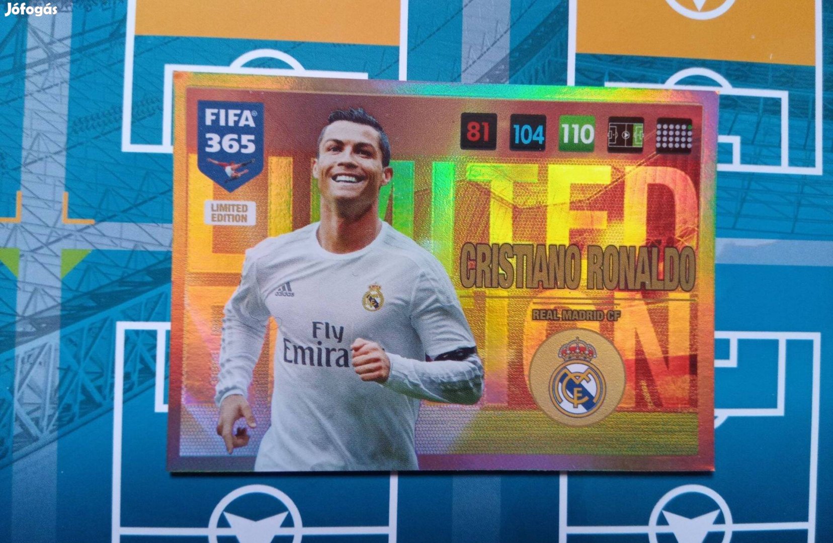 FIFA 365 2016-2017 Ronaldo (Real Madrid) Limited kártya