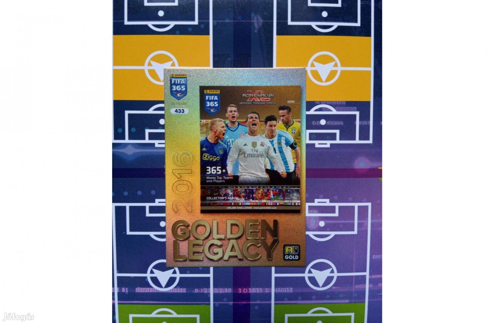 FIFA 365 2016 Fifa 365 2025 Golden Legacy focis kártya