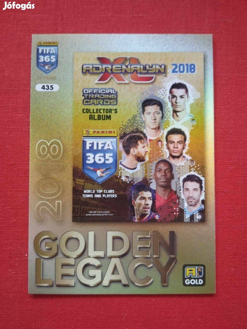 FIFA 365 2018 FIFA 365 2025 GOLD Golden Legacy focis kártya