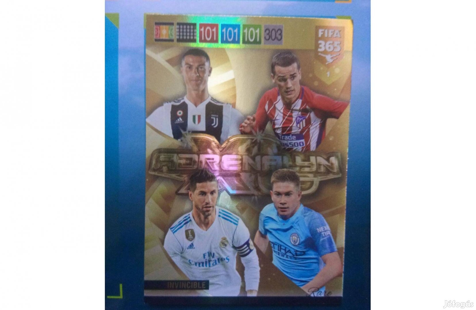 FIFA 365 2019 Adrenalyn Invincible kártya