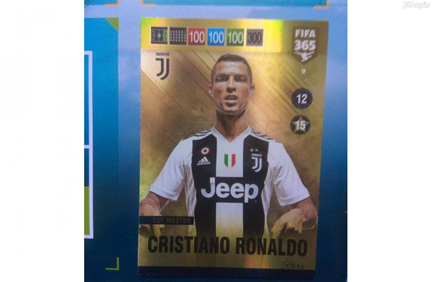 FIFA 365 2019 Adrenalyn Top Master Cristiano Ronaldo kártya