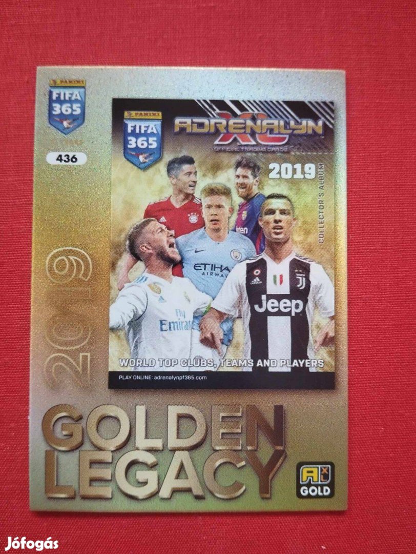 FIFA 365 2019 FIFA 365 2025 GOLD Golden Legacy focis kártya