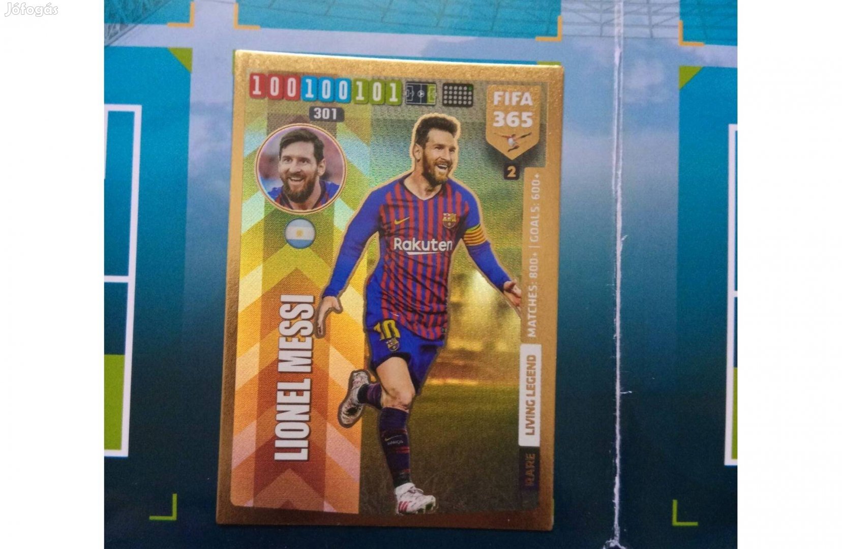 FIFA 365 2020 Messi Living Legend Top Master focis kártya