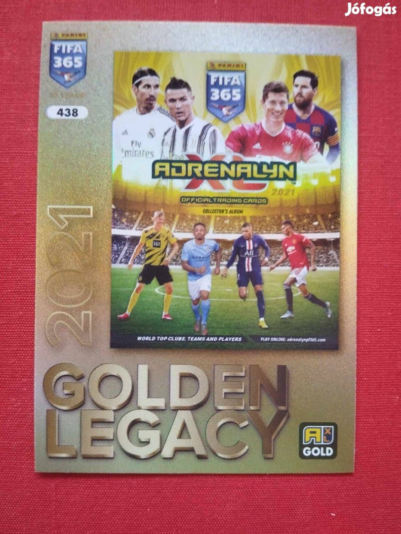 FIFA 365 2021 FIFA 365 2025 GOLD Golden Legacy focis kártya