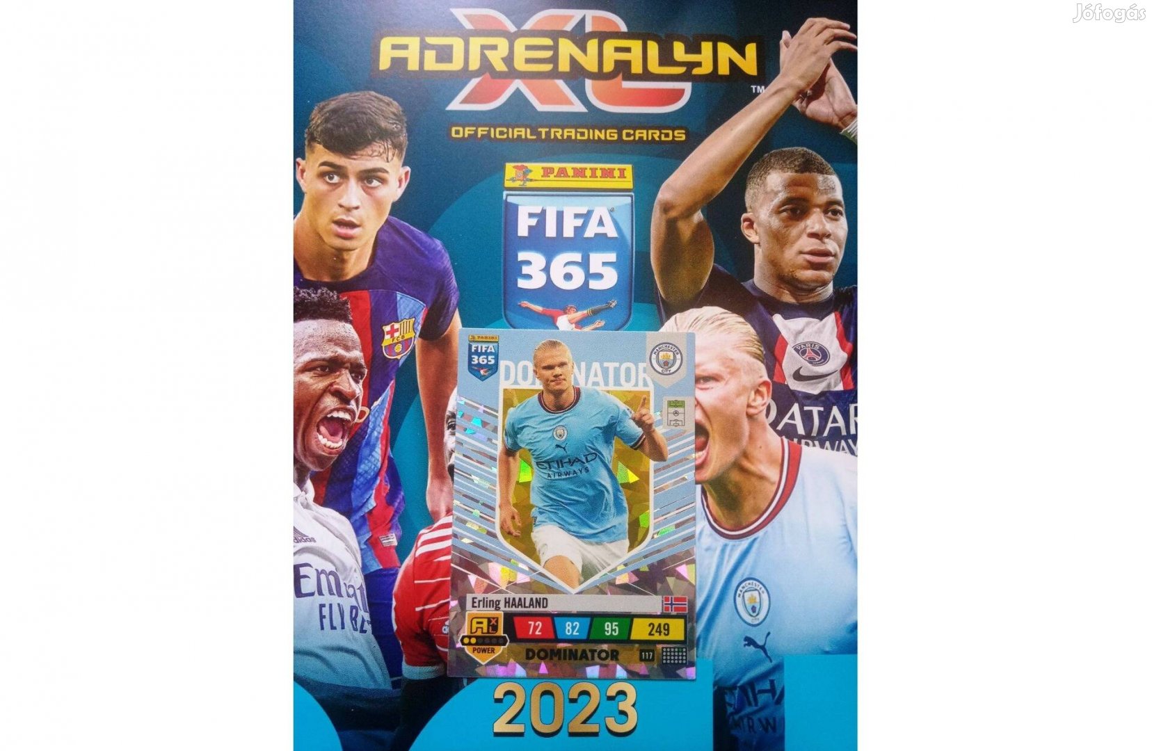 FIFA 365 2023 Adrenalyn XL Haaland Dominator kártya