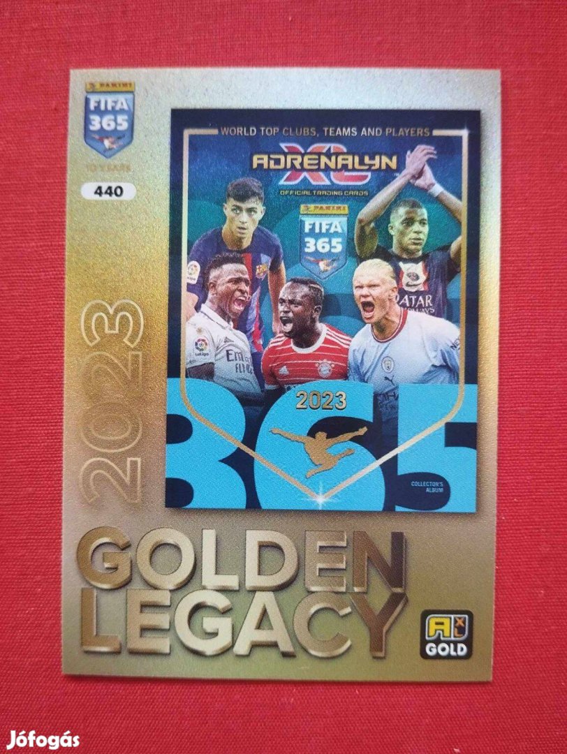 FIFA 365 2023 FIFA 365 2025 GOLD Golden Legacy focis kártya