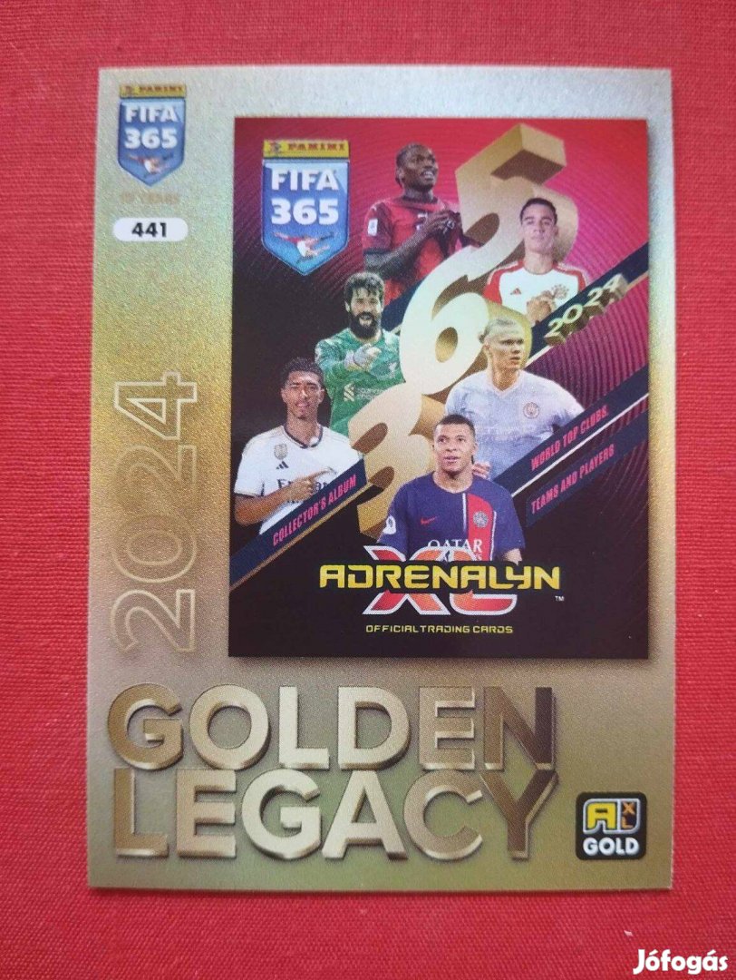 FIFA 365 2023 FIFA 365 2025 GOLD Golden Legacy focis kártya