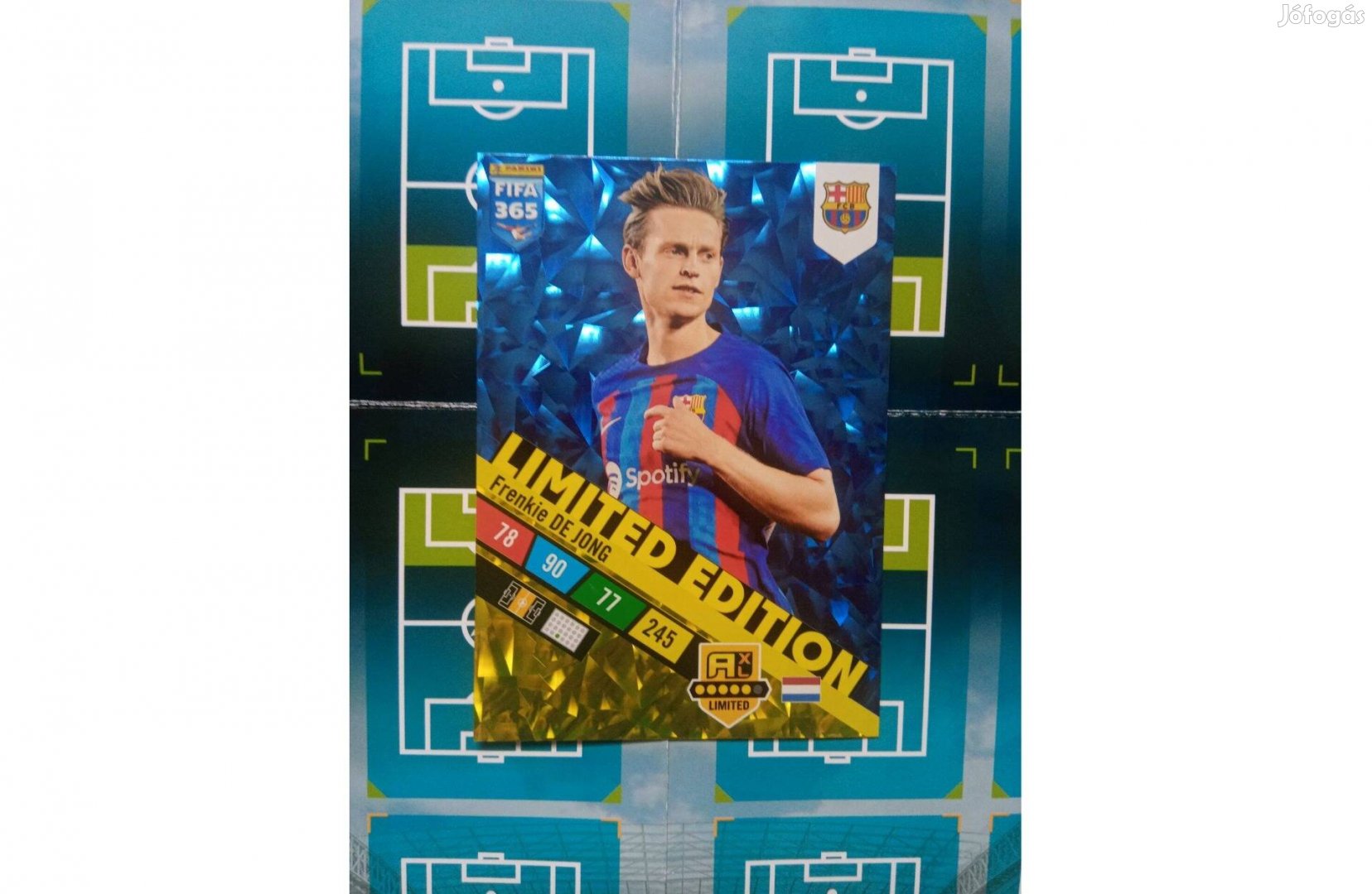 FIFA 365 2023 Frenkie de Jong XXL Limited kártya