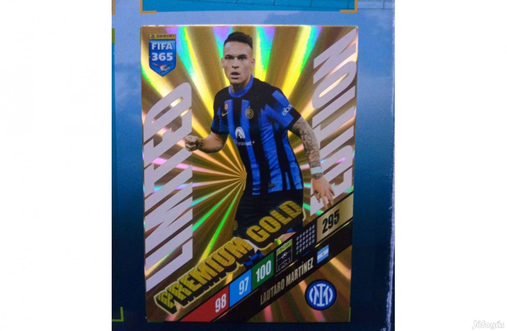 FIFA 365 2024 Lautaro Martínez Prémium Gold Limited kártya