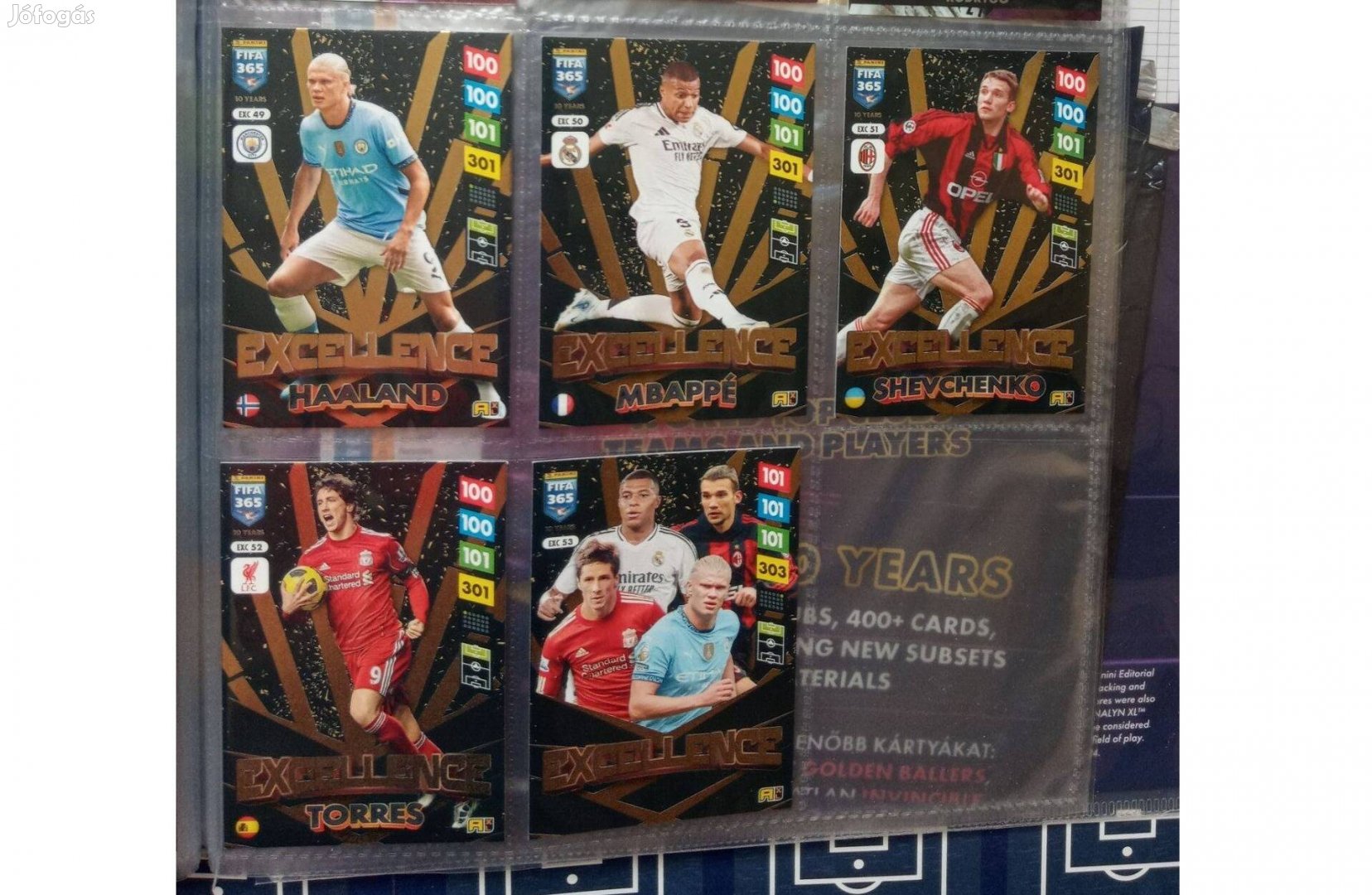 FIFA 365 2025 Adrenalyn Excellence Top Master kártya
