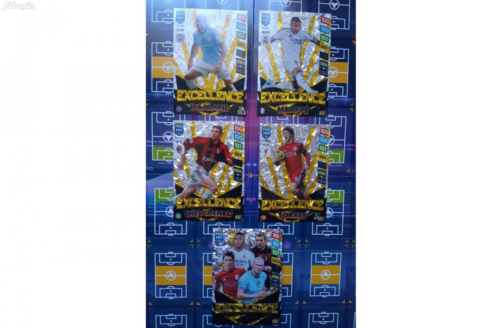 FIFA 365 2025 Adrenalyn Excellence XXL Top Master kártya