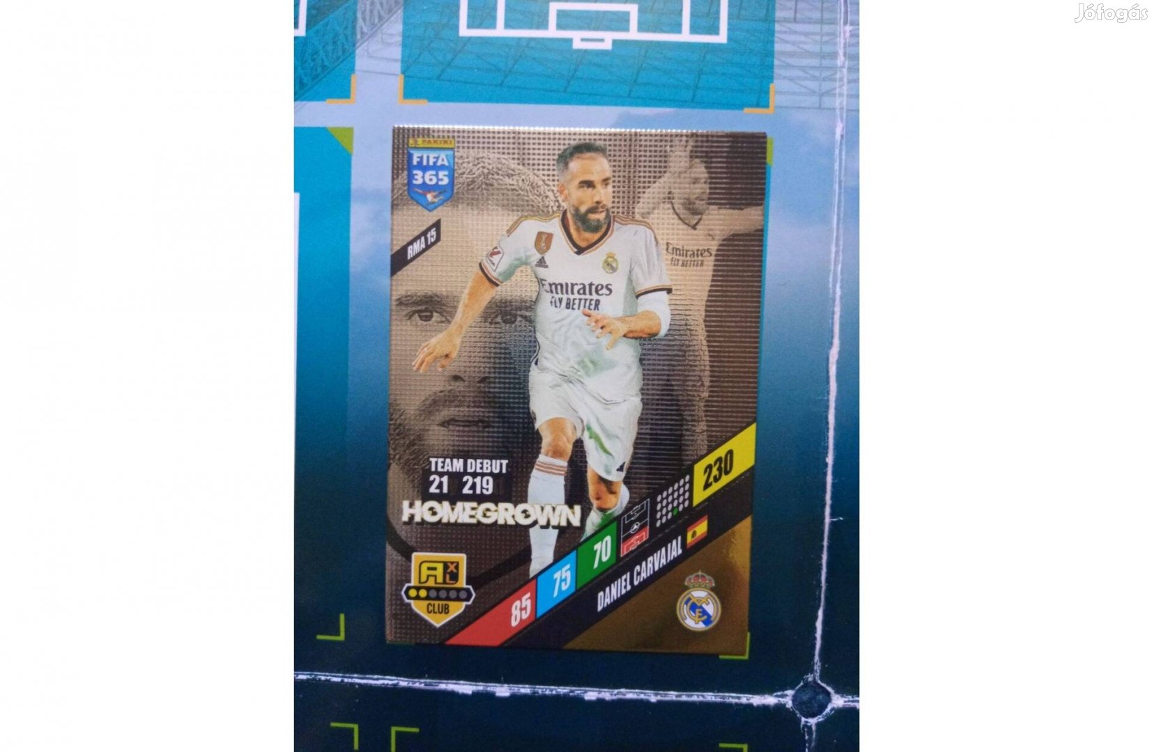 FIFA 365 Adrenalyn 2024 Daniel Carvajal Homegrown kártya