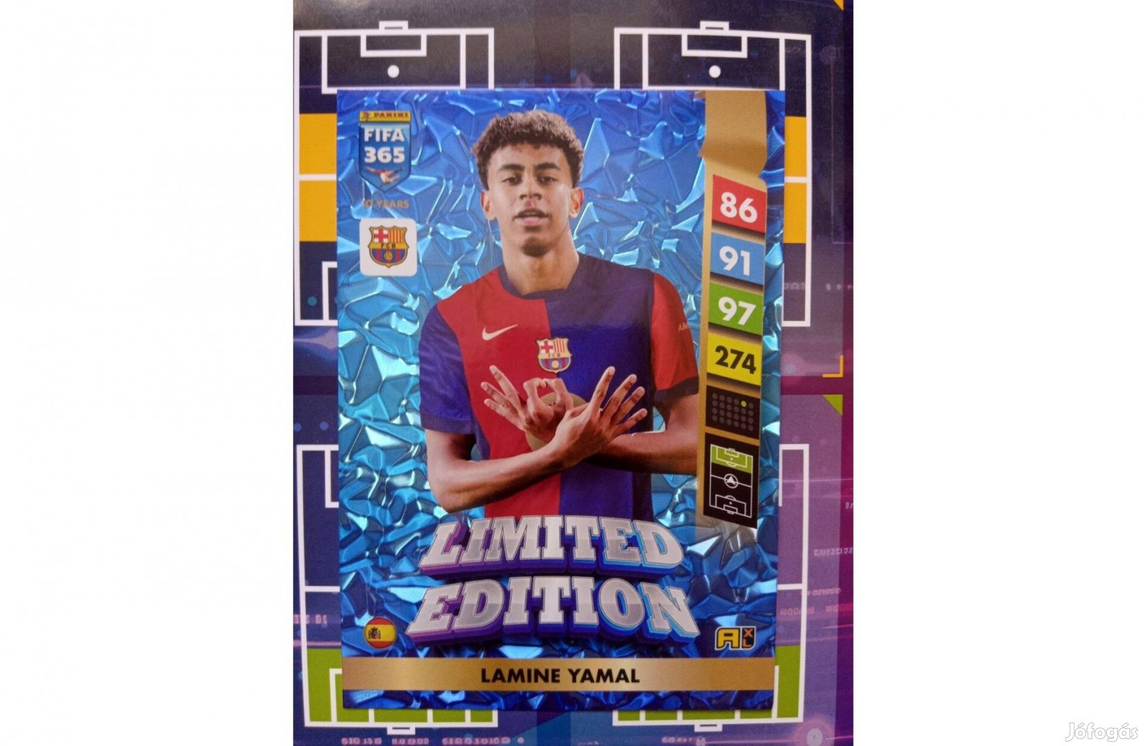 FIFA 365 Adrenalyn 2025 Lamine Yamal XXL Limited
