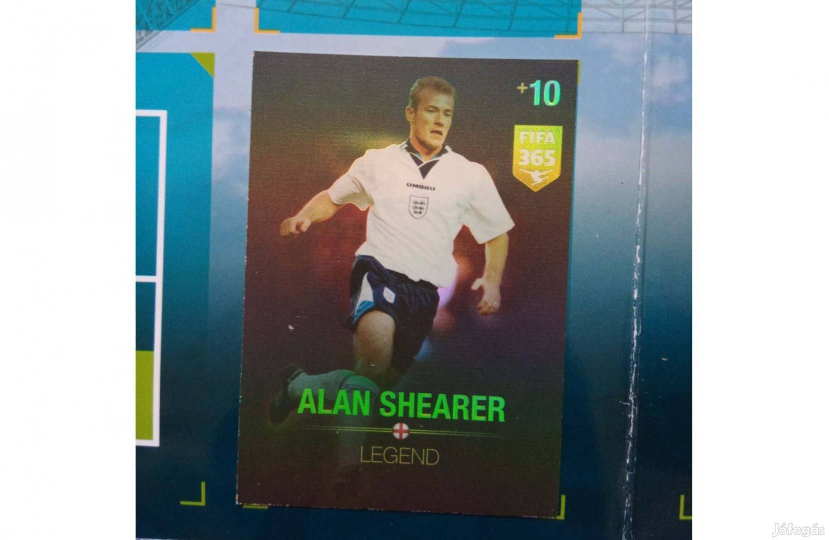 FIFA 365 Adrenalyn Alan Shearer Legend kártya