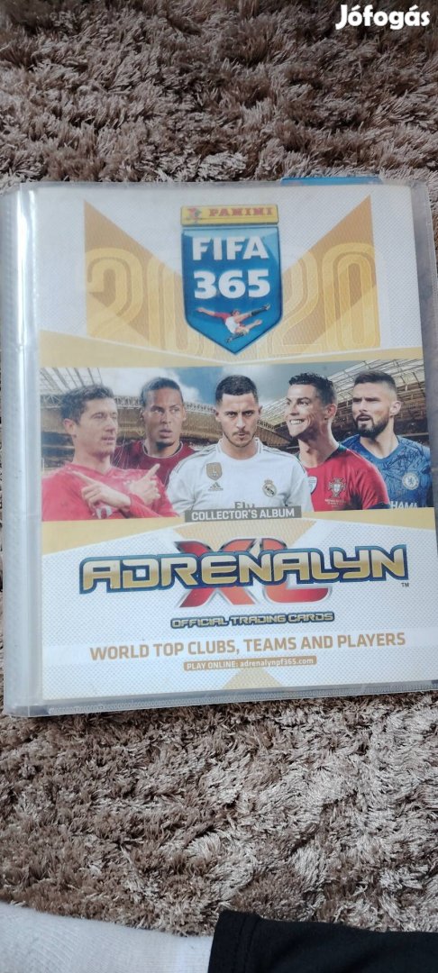 FIFA 365 Panini focis kártya album