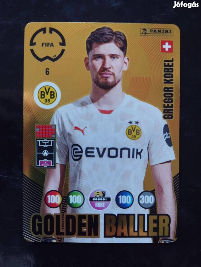 FIFA Club World Cup Gregor Kobel Golden Baller focis kártya