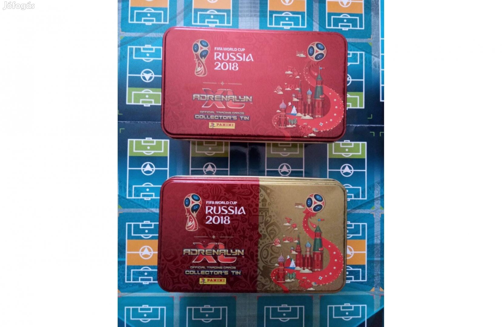 FIFA World Cup 2018 Gyűjtői Nagy Fémdoboz Nyári Akció