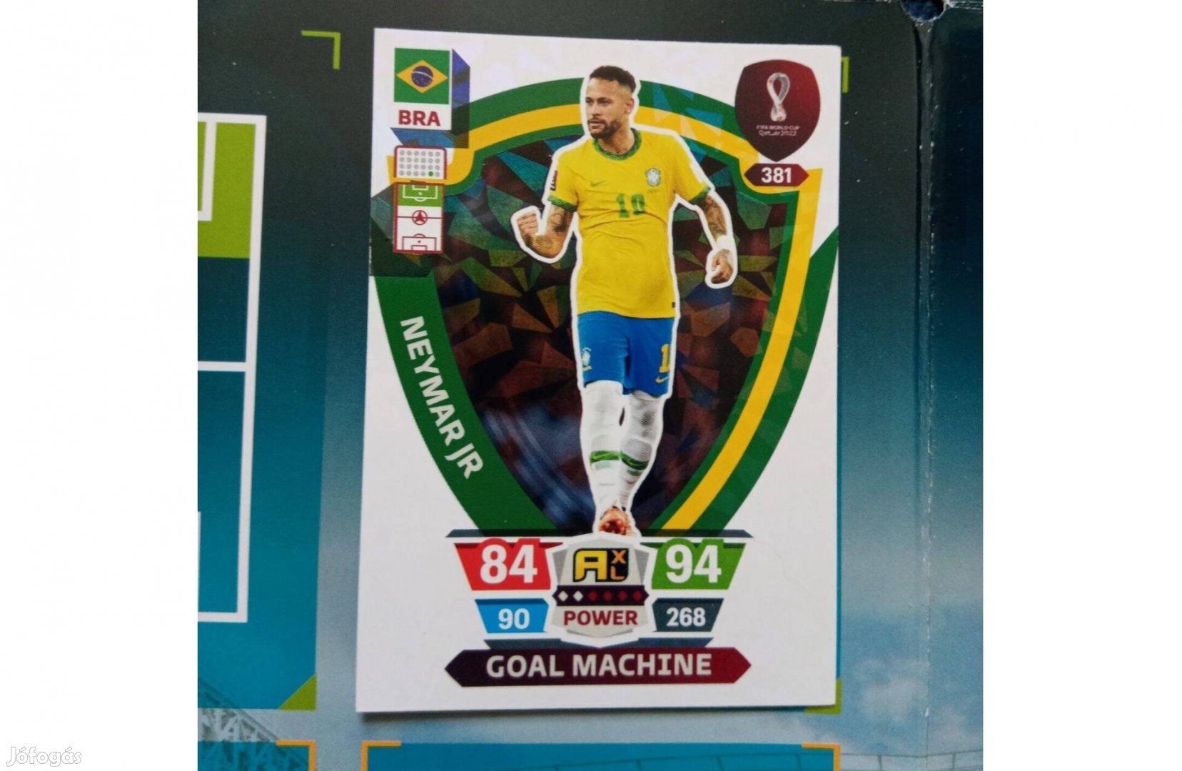 FIFA World Cup Qatar 2022 Goal Machine Neymar kártya