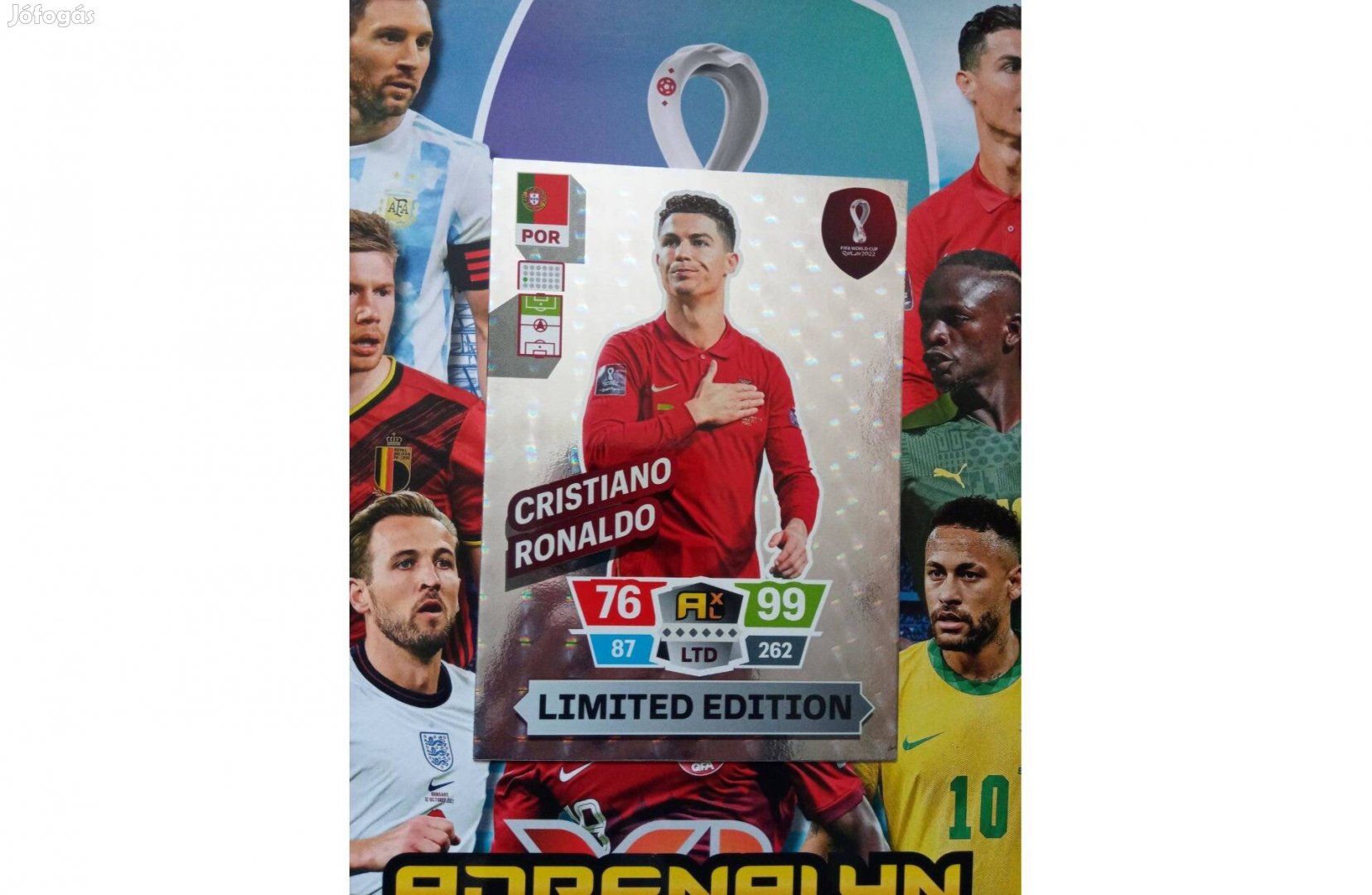 FIFA World Cup Qatar 2022 XXL Limited Ronaldo kártya