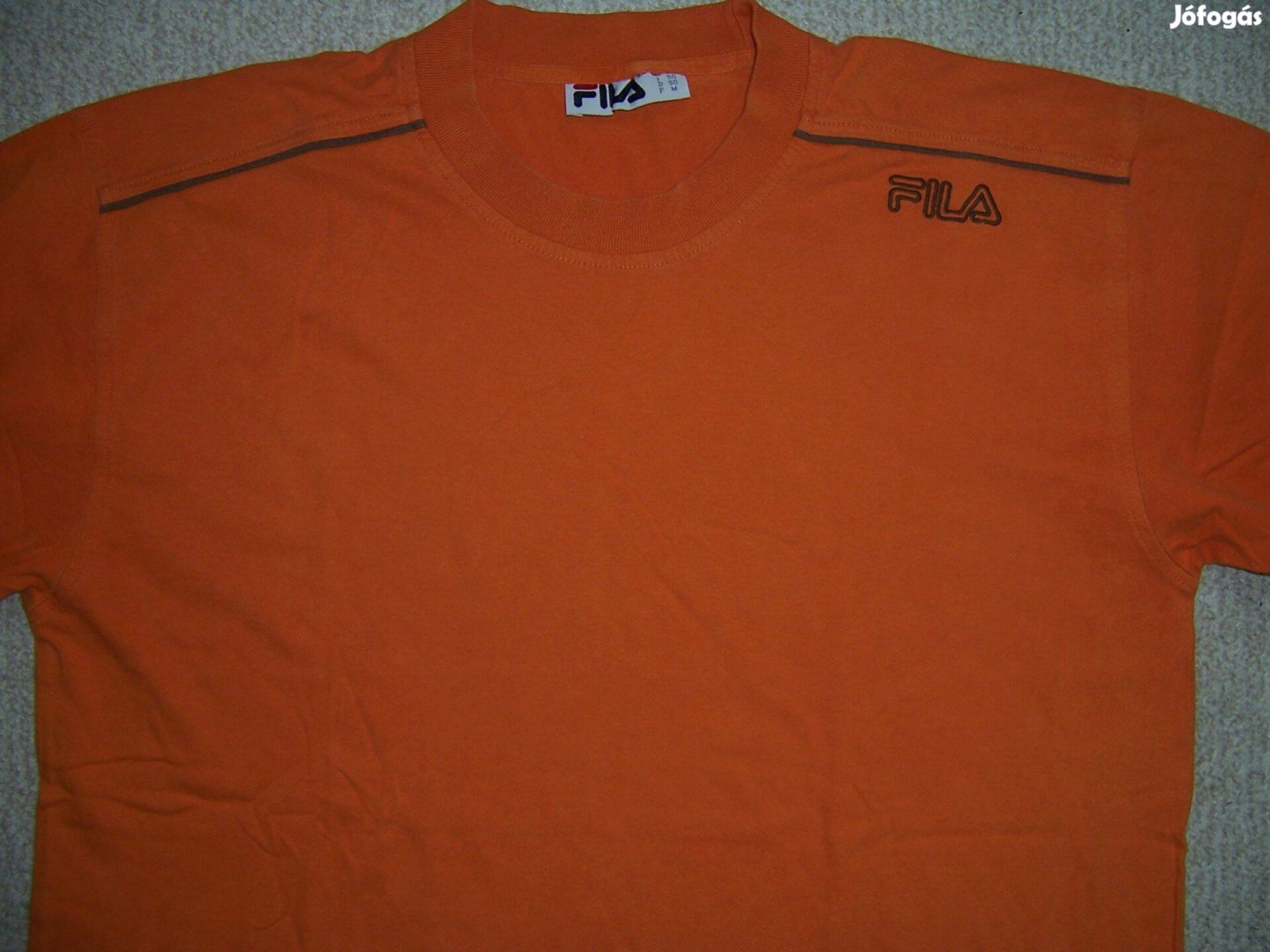 FILA narancssárga környakú póló (M / 50)