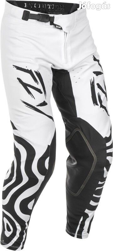 FLY RACING Evolution DST L.E. Abyss nadrág - Fehér/Fekete