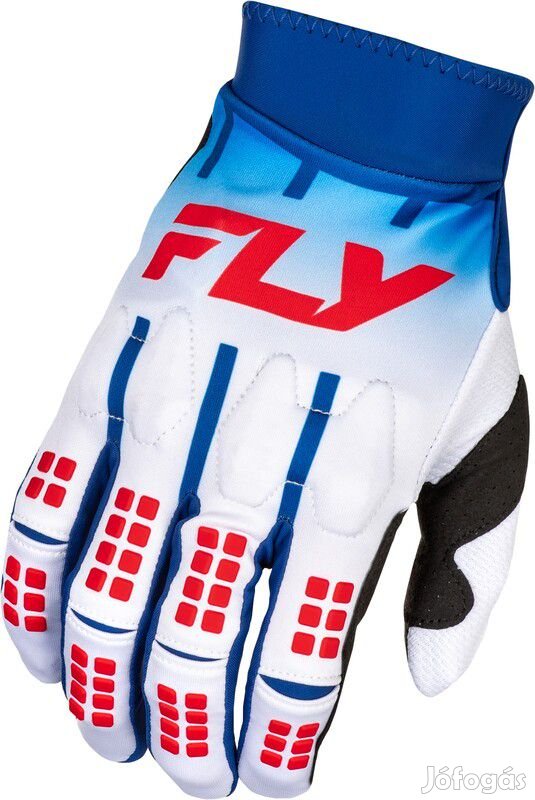 FLY RACING Evolution DST kesztyű - Fehér/Piros/Kék