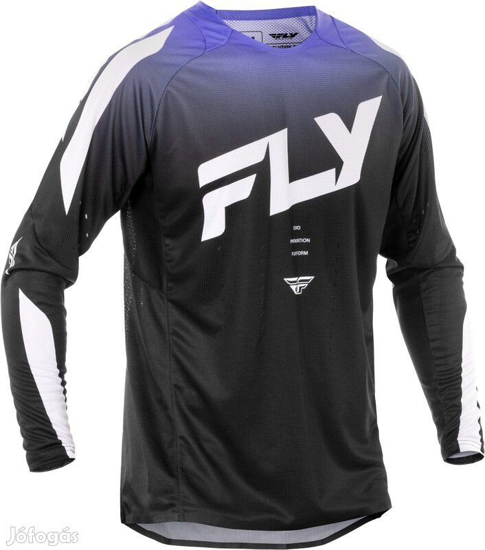 FLY RACING Evolution DST mez - Fekete/Fehér/Lila