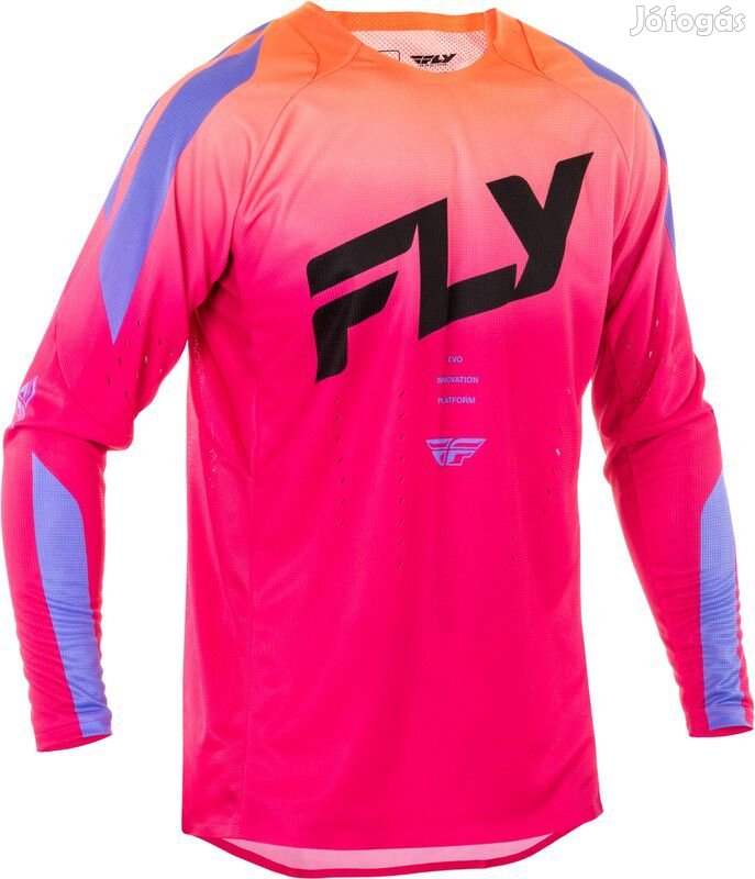 FLY RACING Evolution DST mez - Rózsaszín/Levendula/Fekete