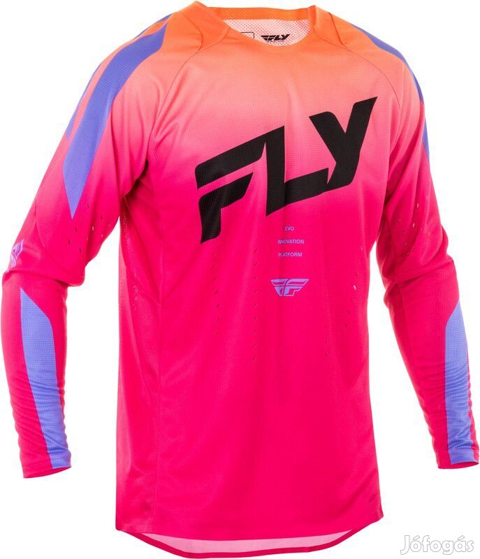 FLY RACING Evolution DST mez - Rózsaszín/Levendula/Fekete