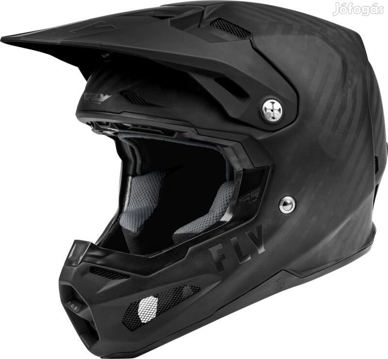 FLY RACING Formula Carbon Solid Sisak - Matt Fekete Karbon