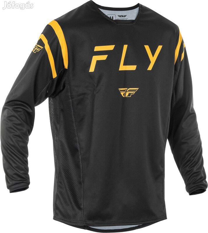 FLY RACING Kinetic Center mez - Fekete/Arany