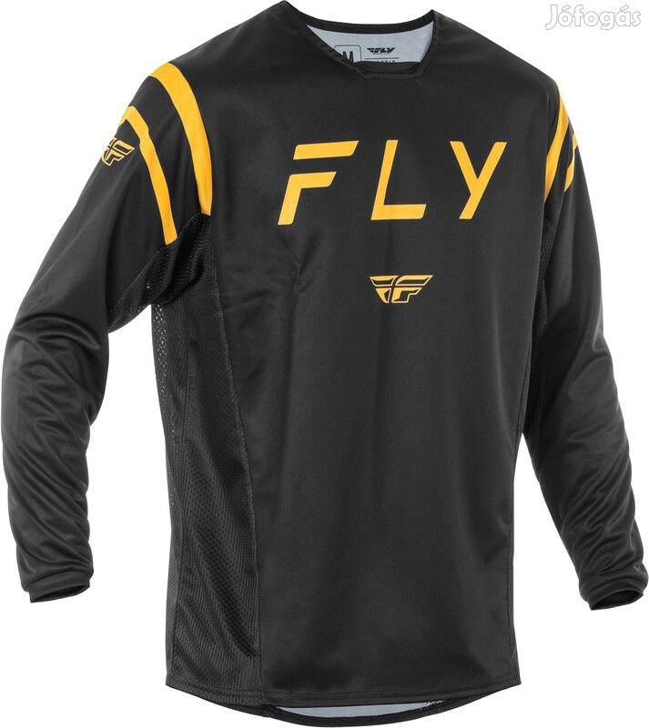 FLY RACING Kinetic Center mez - Fekete/Arany