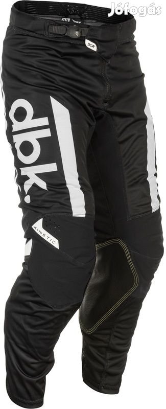 FLY RACING Kinetic Mesh DBK Nadrág - Fekete/Fehér