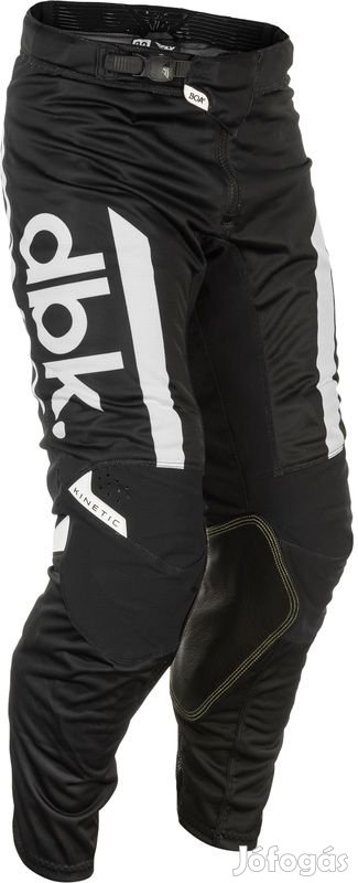 FLY RACING Kinetic Mesh DBK Nadrág - Fekete/Fehér