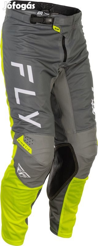 FLY RACING Kinetic Mesh Nadrág - Szürke/Sárga