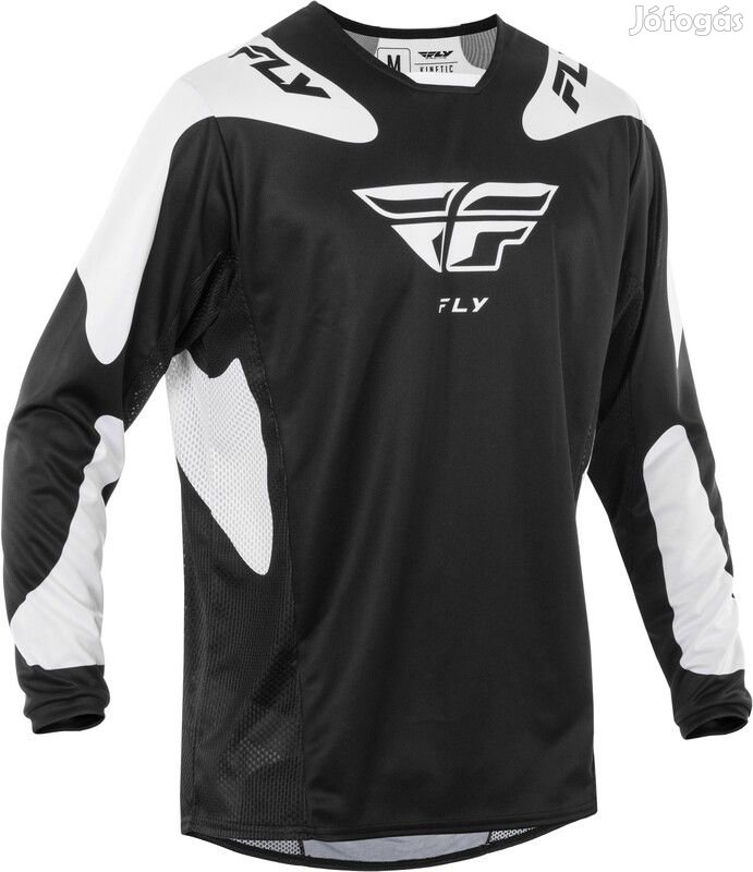 FLY RACING Kinetic SYM mez - Fekete/Fehér