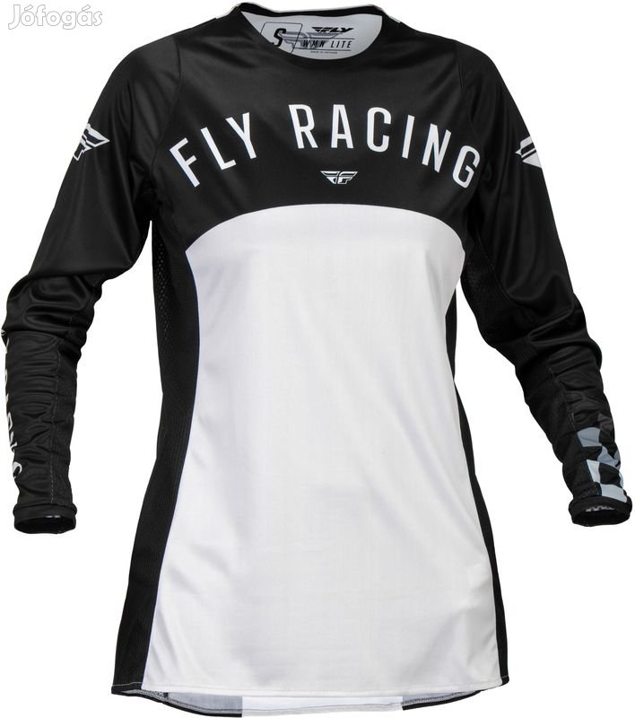 FLY RACING Lite Női Mez - Fekete/Világosszürke