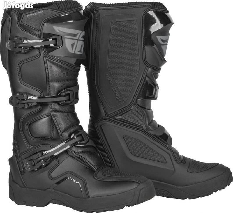 FLY RACING Maverik Enduro csizma fekete, 12-es méret