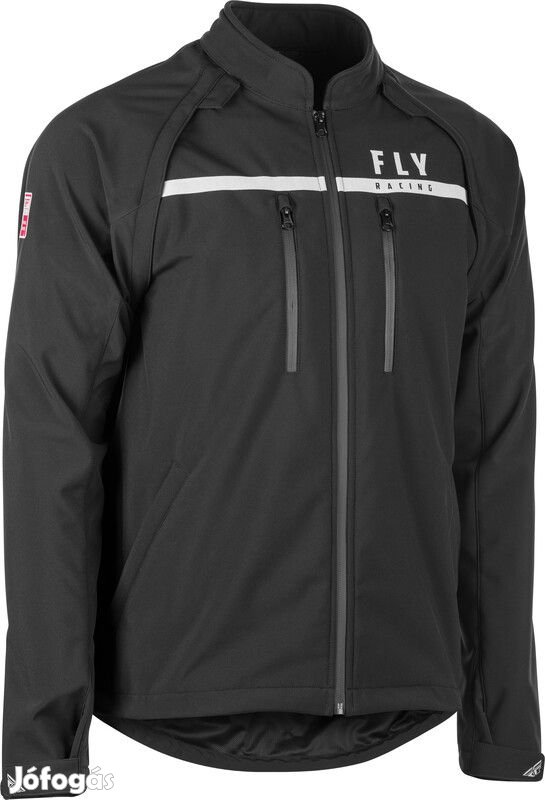 FLY RACING Patrol Softshell Dzseki - Fekete