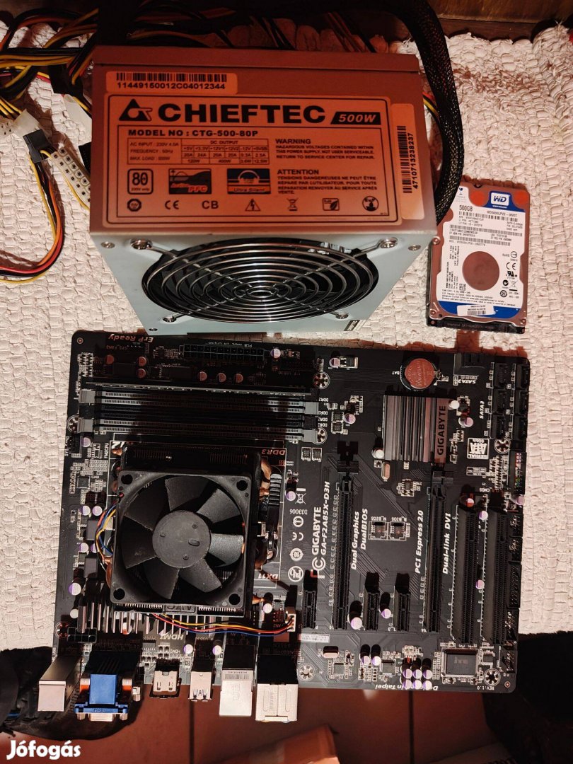 FM2 A10-6800K komplett gép ház nélkül