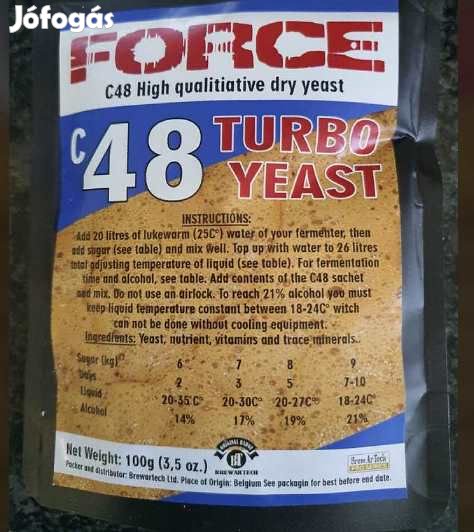 FORCE C48 Turbo élesztőcsomag 3724