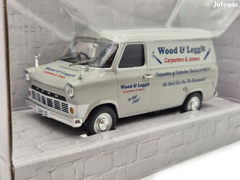 FORD ENGLAND  TRANSIT MKI VAN WOOD & LEGGIT 1970  GREY