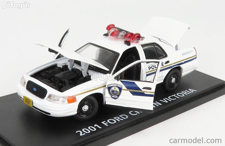 FORD USA  CROWN VICTORIA PEMBROKE PINES POLICE 2001 - DEXTER